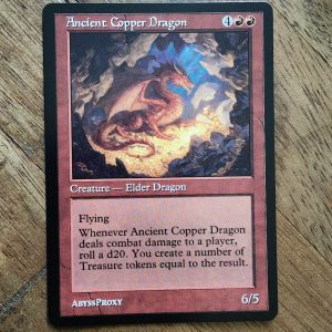 Conquering the competition with the power of Ancient Copper Dragon #A #mtg #magicthegathering #commander #tcgplayer Creature