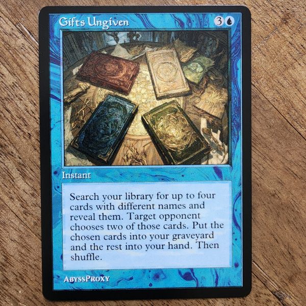 Conquering the competition with the power of Gifts Ungiven #A #mtg #magicthegathering #commander #tcgplayer Blue