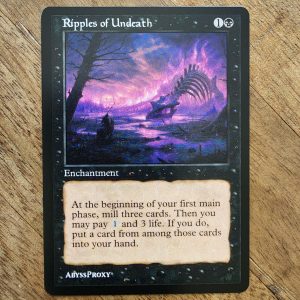 Conquering the competition with the power of Ripples of Undeath #A #mtg #magicthegathering #commander #tcgplayer Black