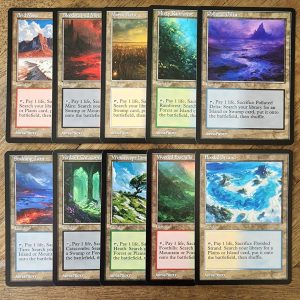 Conquering the competition with the power of 1x Fetch Lands Set #A #mtg #magicthegathering #commander #tcgplayer Land
