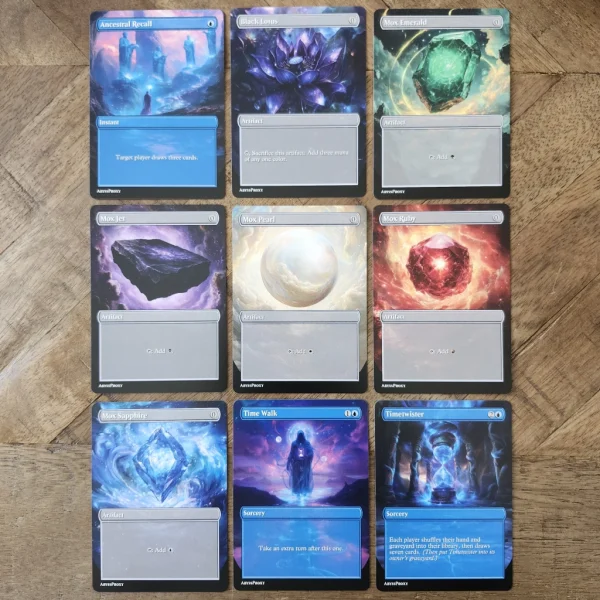 Conquering the competition with the power of Power Nine #A #mtg #magicthegathering #commander #tcgplayer Set
